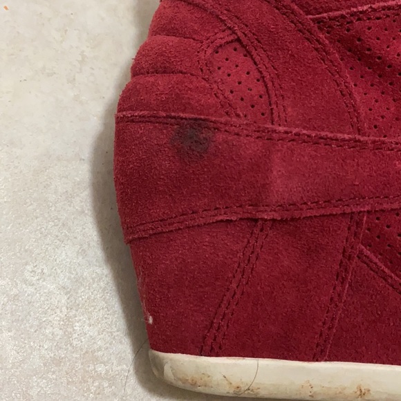 🖤ASH💕red suede sneakers - Picture 3 of 13